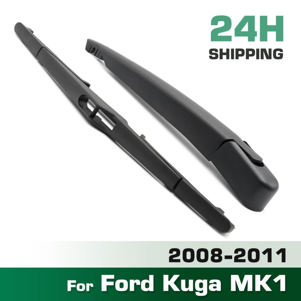 Wiper 13" Rear Wiper Blade & Arm Set Kit For Ford Kuga MK1 2008 - 2011 Windshield Windscreen Tailgate Window Rain Brush