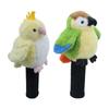 Plush Parrot Driver Head Cover Scratch Resistant Present Cute Golf Headcover