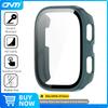 Glass+Case for Amazfit Bip 6 Tempered Glass Screen Protector & Hard PC Protective Bumper for Amazfit Bip6 Accessories