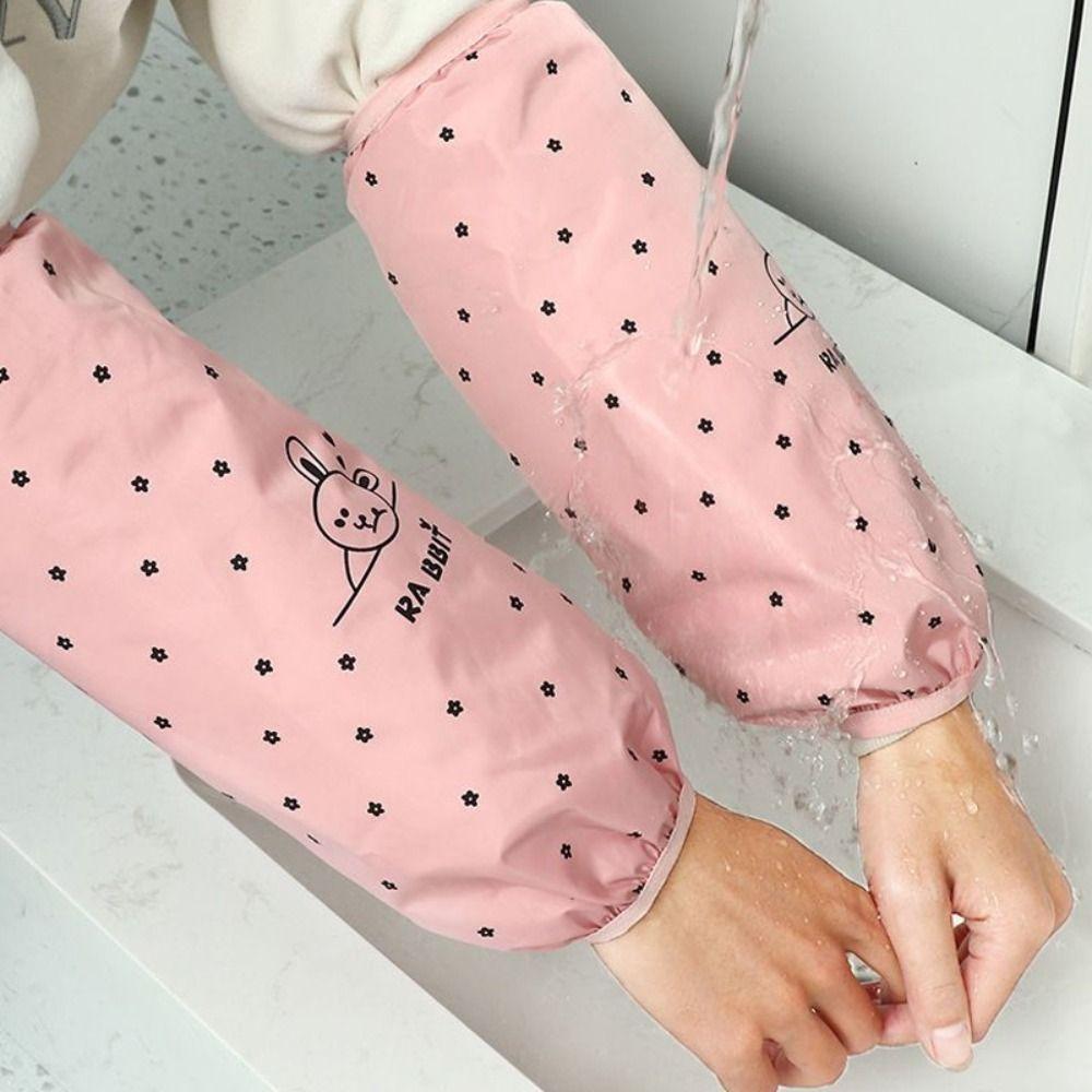 Lange wasserdichte Ärmelschoner Manschettenschutz Öldichte Ärmelschoner Reinigungsärmel für Erwachsene