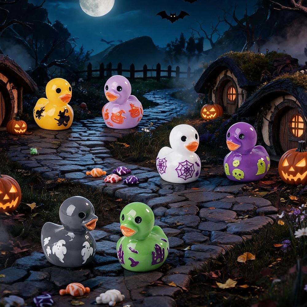 30pcs/set Festive Design Resin Garden Ornament Cartoon Style Halloween Decoration Fairy Garden