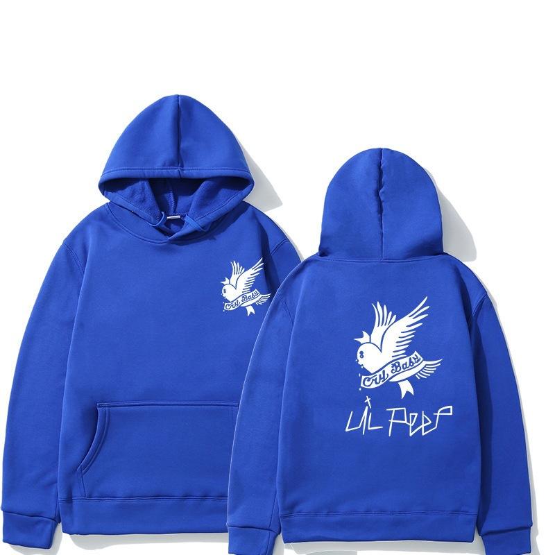 New singer Lil Peep street trend hooded men's and women's pullovers