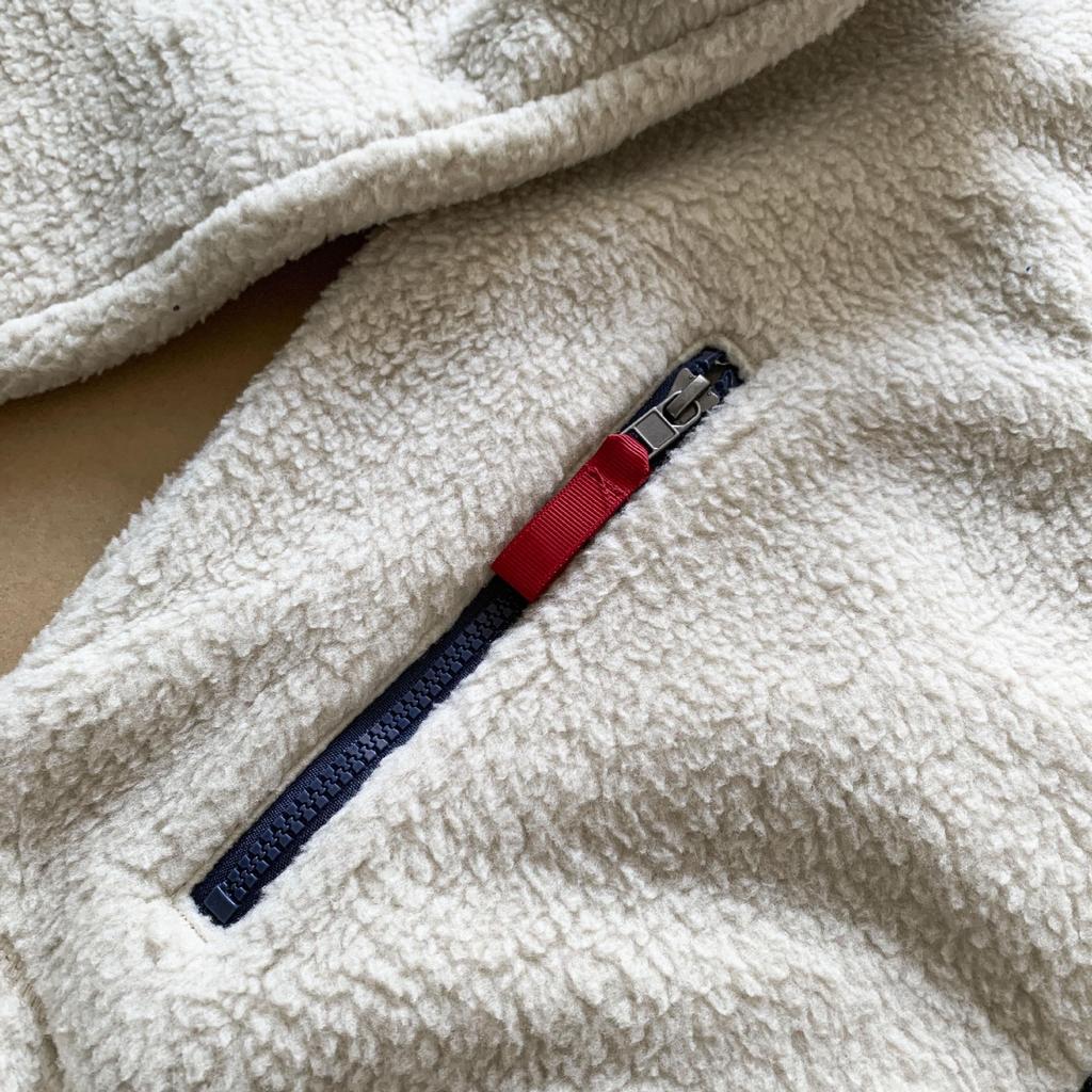 Unisex Warme Fleece Lammwolle Stehkragen Reißverschluss Strickjacke Jacke