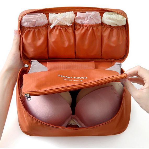 Liguo Gen 2 Multifunction Travel Storage Bag for Underwear, Bras & Toiletries