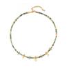 Vintage handmade layered Baroque pearl necklace, African pine natural stone beaded new Chinese high-end sweater chain