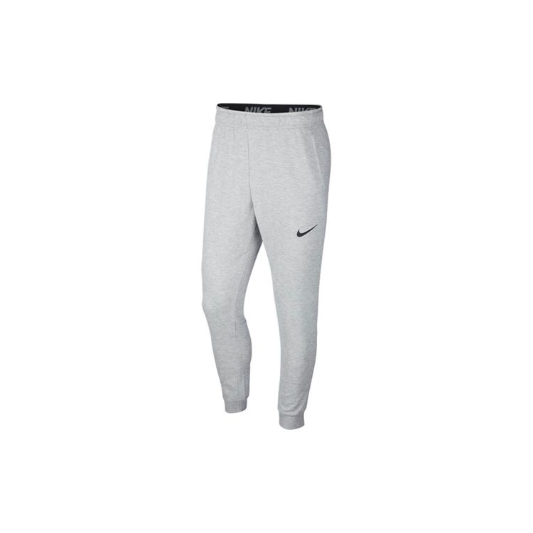 Nike Logo Jogger Sweatpants Men Bottoms Gray White CJ4313-063