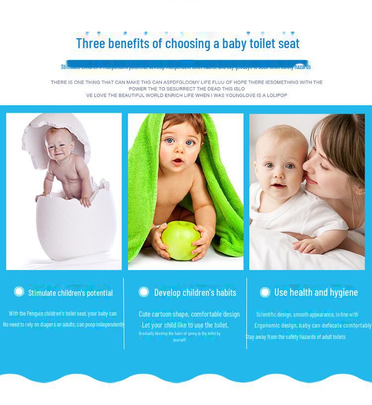 Coussin de siège de toilette portable pour enfants