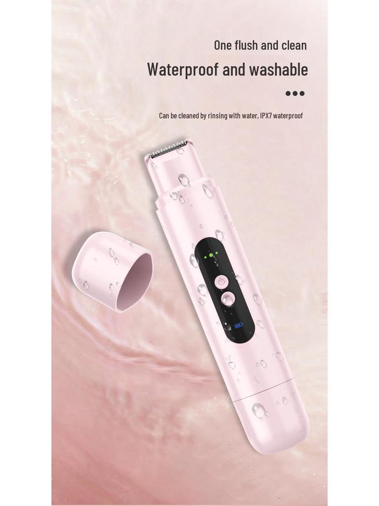 Portable Electric Women's Intimate Area Trimmer & Shaver