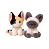 24cm Kawaii Plush Cat Doll – Soft Cuddly Devon Rex Style Stuffed Toy for Kids, Bedtime Companion & Birthday Gift