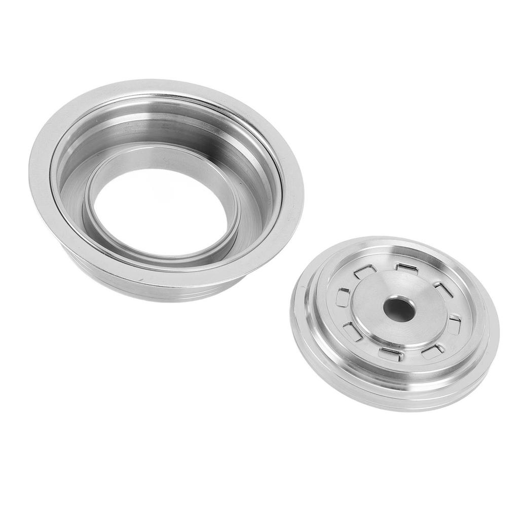 Kaffee Kapsel Adapter Edelstahl mit Aufklebern Löffel Bürste Kaffeepad Konverter für Delonghi ENV135 für