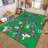 City Map Traffic Game Carpet Children's Carpet Crawling Mat