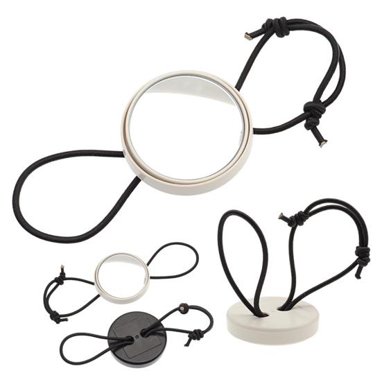 Diving Hand Mirror Portable Diving Rearview Mirror Adjustable Round Convex Diver Observe Mirror Diving Equipment for Cave Dive Drifting