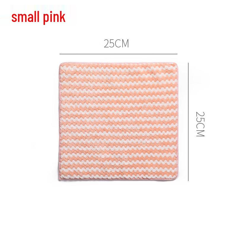 ZISIZ Thickened Coral Fleece Cleaning Cloth