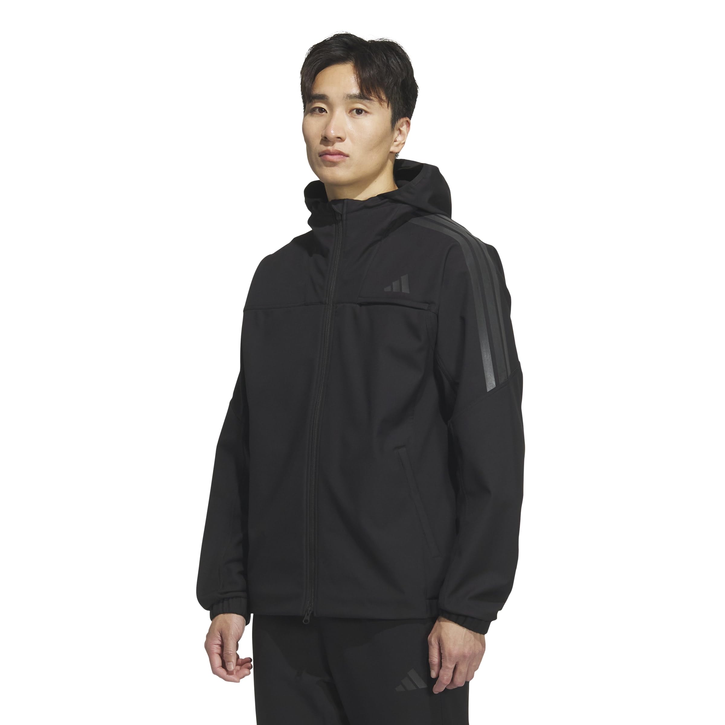 Adidas Wind Черная Размер L Мужская Водоотталкивающая Куртка, (KA1307),