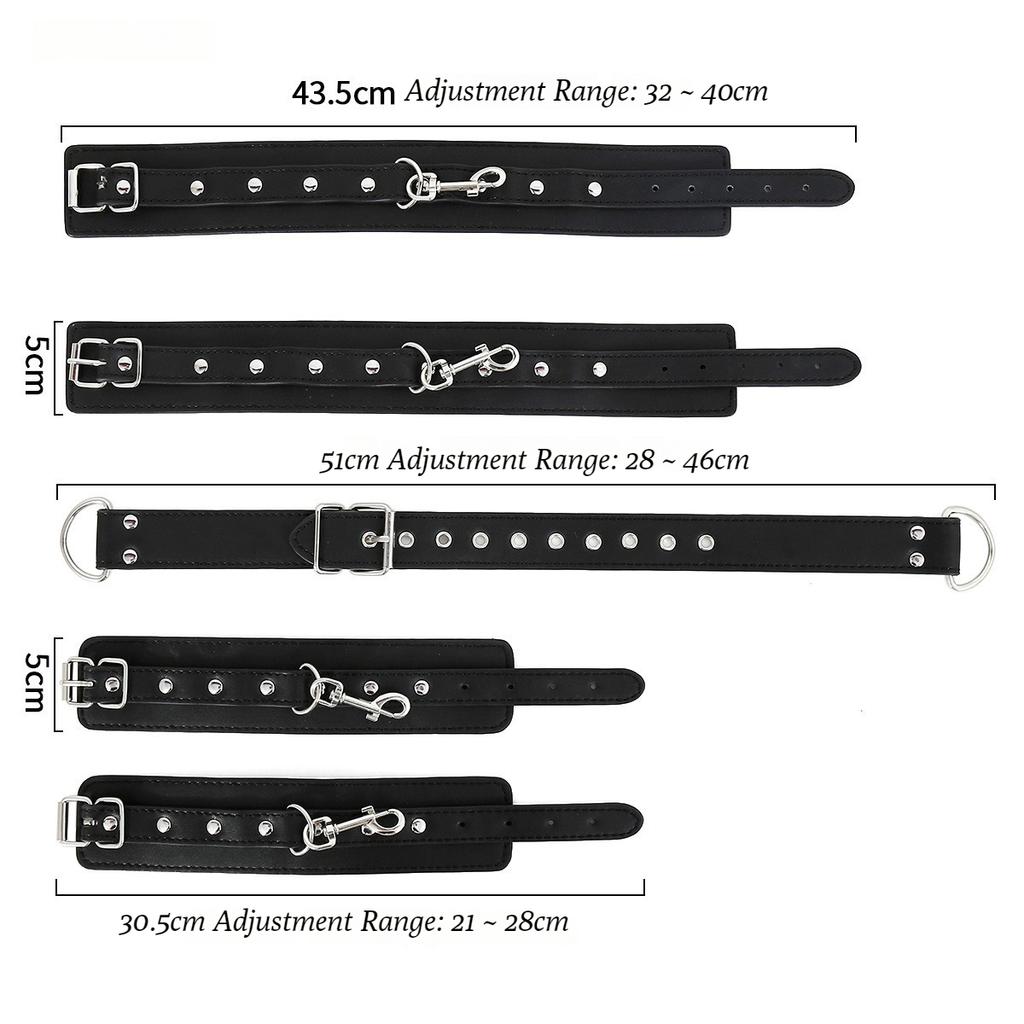 Arm to Handcuffs Restraints Bondage Adult Sex Toys PU Chest Strap Back Flirting Adjustable Bondage SM Sex Game For Couples