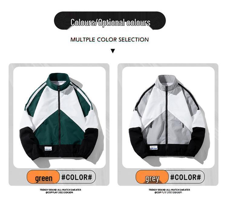 2024 Men's Spring & Autumn Casual Slim Fit Breathable Jacket