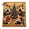 Cozy Autumn Home Decoration Halloween Faux Pearl Painting Kit Cute Ghost 3D Art DIY Reusable Decorative Wall Kit for Adults Christmas Craft Festive