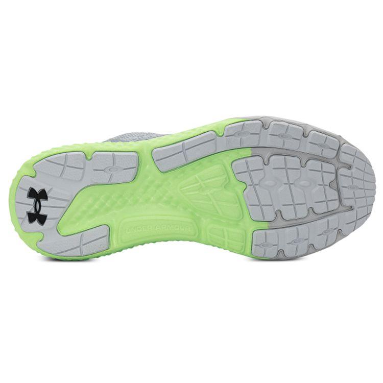 Under Armour Charged Rogue 3 Comfortable Versatile Fabric Low-Top Sneakers Men Sneakers Gray Green 3025857-100