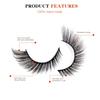 Fox Eye False Eyelashes 7 Pairs Of Eye Tail Lengthening Daily Makeup Stage Eyelashes
