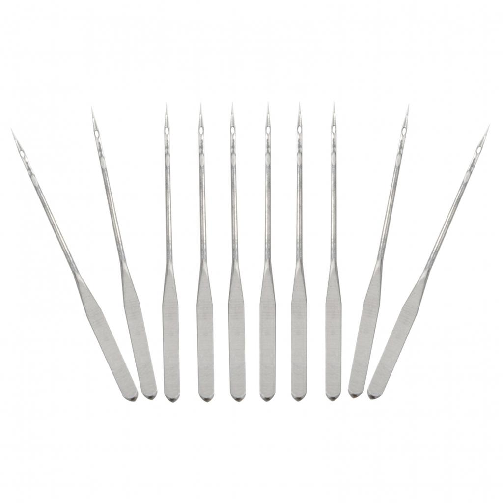 6 SIZES Sewing Needles 60 Piece Easy To Use Flat Handle