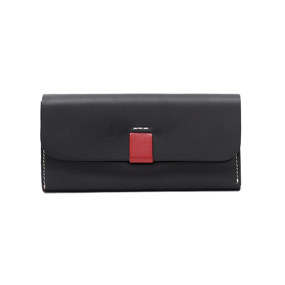 First layer cowhide wallet women s multi-functional simple clutch bag handbag high-end leather women s long change