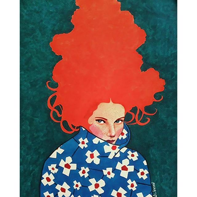 Tam Kare Yuvarlak Matkap 5D DIY Elmas Boyama Karikatür Kadın Nakış Rhinestones Mozaik Kız Çapraz Dikiş Ev Dekorasyon