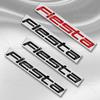 KFLV8 3D Metal For Ford Fiesta Mk8 Rear Tailgate Boot Badge 2017-2021 Car Sticker Trunk Body Letters Emblem Decoration Accessory