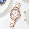 Quartz Women's High-End Faux Ceramic Niche Wristwatch