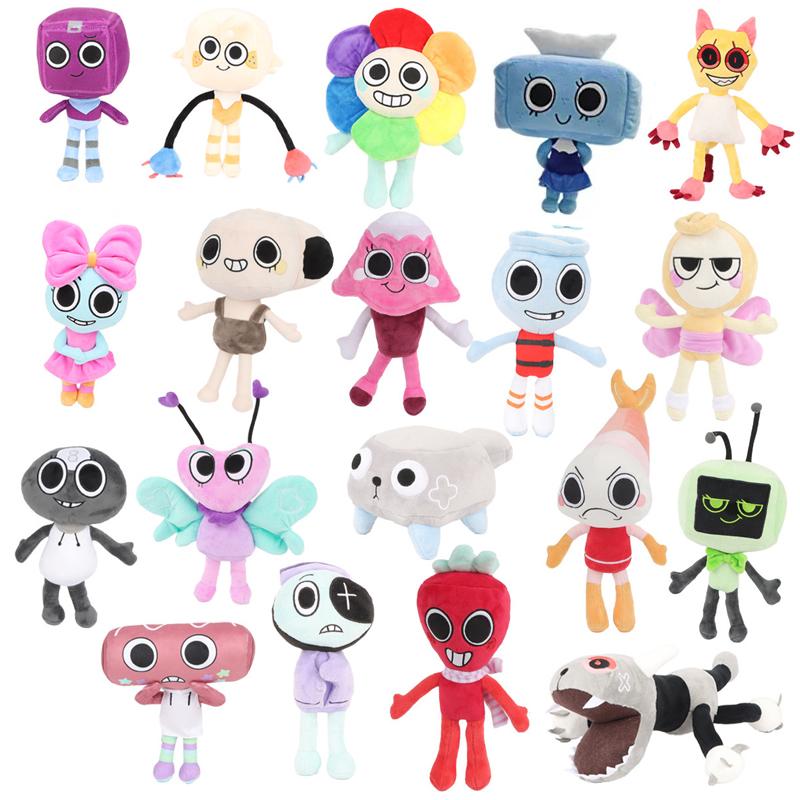 Neues Plüschtier Goob Boxten Blume Plüschfüllung Tier Weiches Spielzeug Kissen Katze Hase Plüsch Peluches