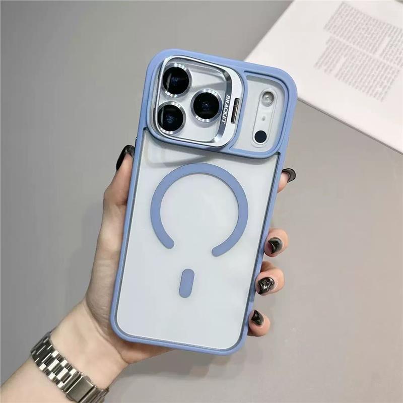 Lens holder Magnetic attraction is suitable for Apple iPhone11promax mobile phone case, the new 11 transparent all-inclusive anti-drop case.