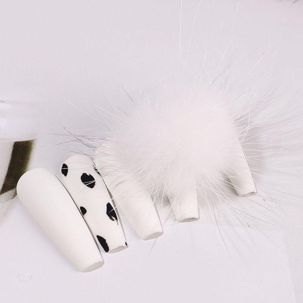 Manicure Tools Magnetic Nail Pom Poms Nail Ball With Base Nail Art Fluffy Pom DIY Nail Decoration