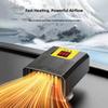 Fog Prevention Car Defogger Winter Driving Black Compact Design Car Heater Car Heater Compact Practical Design