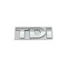 Volkswagen Series Metal TDI Car Stickers: Side, Rear, Grille Emblems & Sport/Displacement Stickers