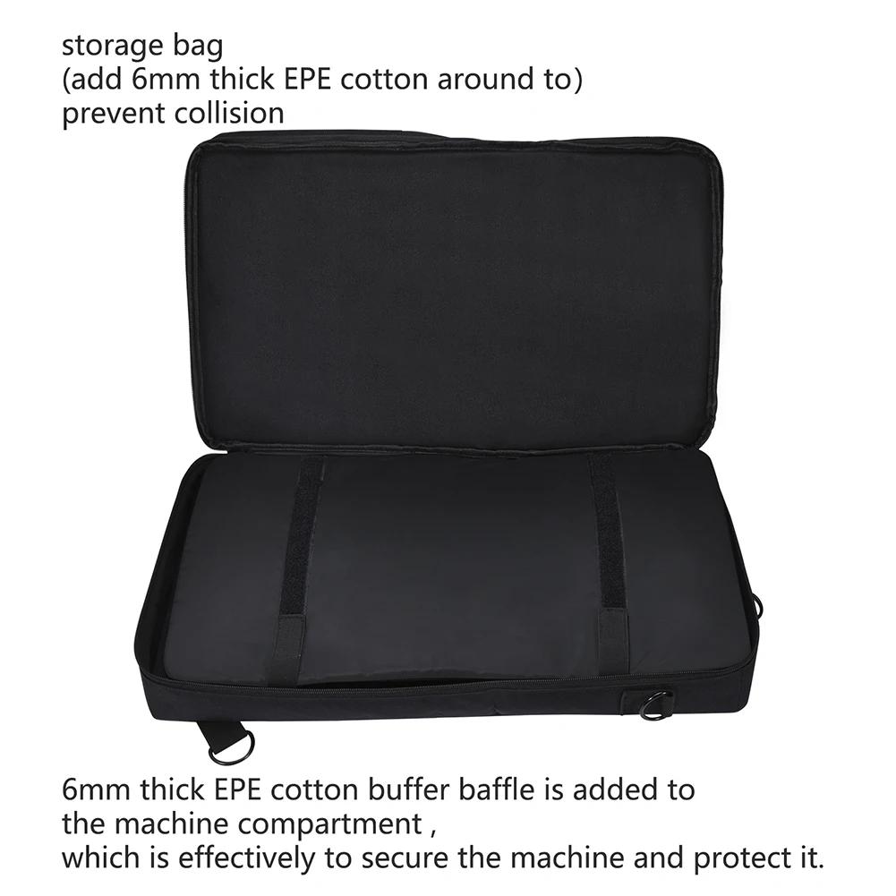 Carrying Case for Pioneer DDJ-FLX4/DDJ-400/DDJ-SB3/Roland DJ-202 Scratch-resistant Carrying Storage Bags with Sholder Strap