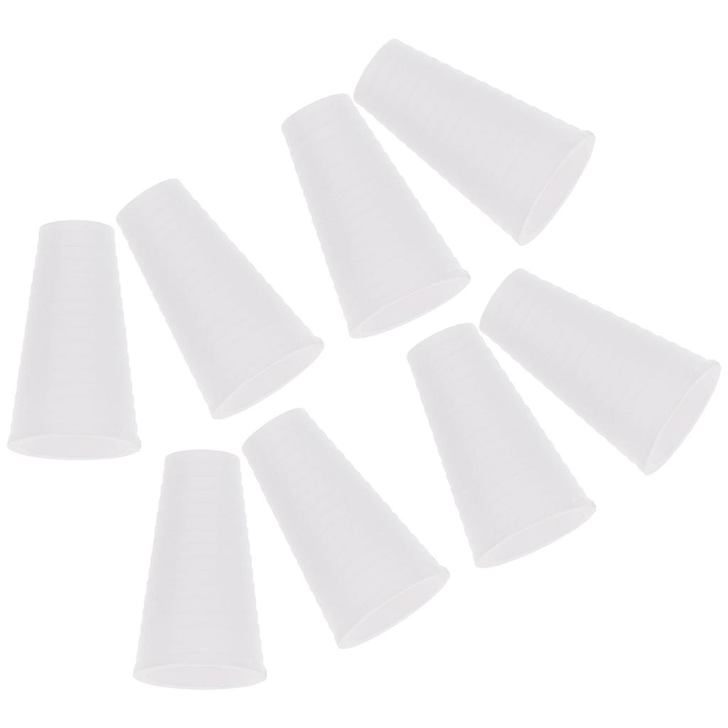 15 Pcs White Threaded Bell Pull Cord Knob Blind Cord Tassels Hanging Pulls Plastic Blinds Parts Window Blinds Supplies