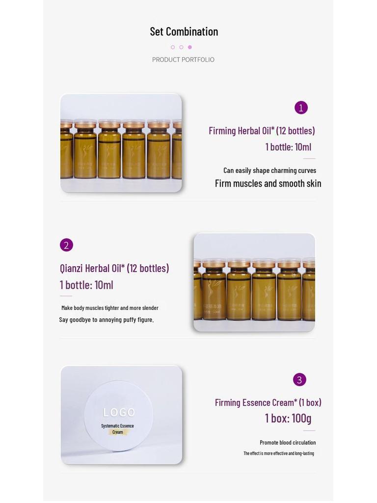 Uppstramande och bantande massagekräm: Eterisk olja för kroppsformning & skönhetsspa-användning