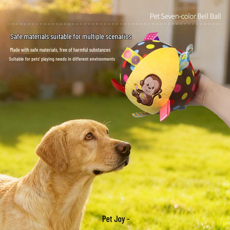 Sound-Making Bite-Resistant Plush Ball: Self-Entertaining Toy for Dogs