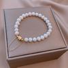 Hot Sell Trendy Magnet Buckle 14K Gold Filled Natural Freshwater Pearl Female Charm Bracelet  For Women Gifts No Fade