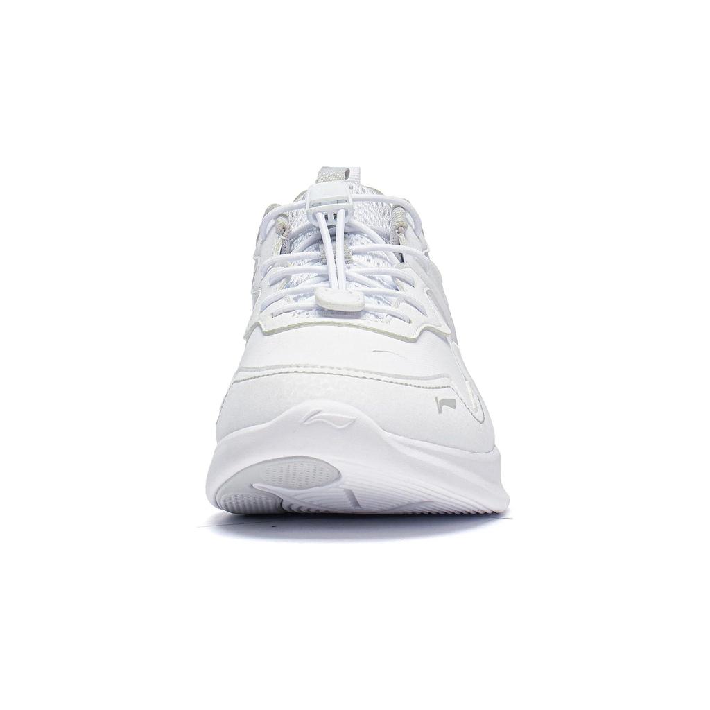 Dětské Li Ning Ling Yue 3.5 Pohodlné tlumící nárazy Odolná obuv pro volný čas Dětská obuv Bílá YKCT114-15