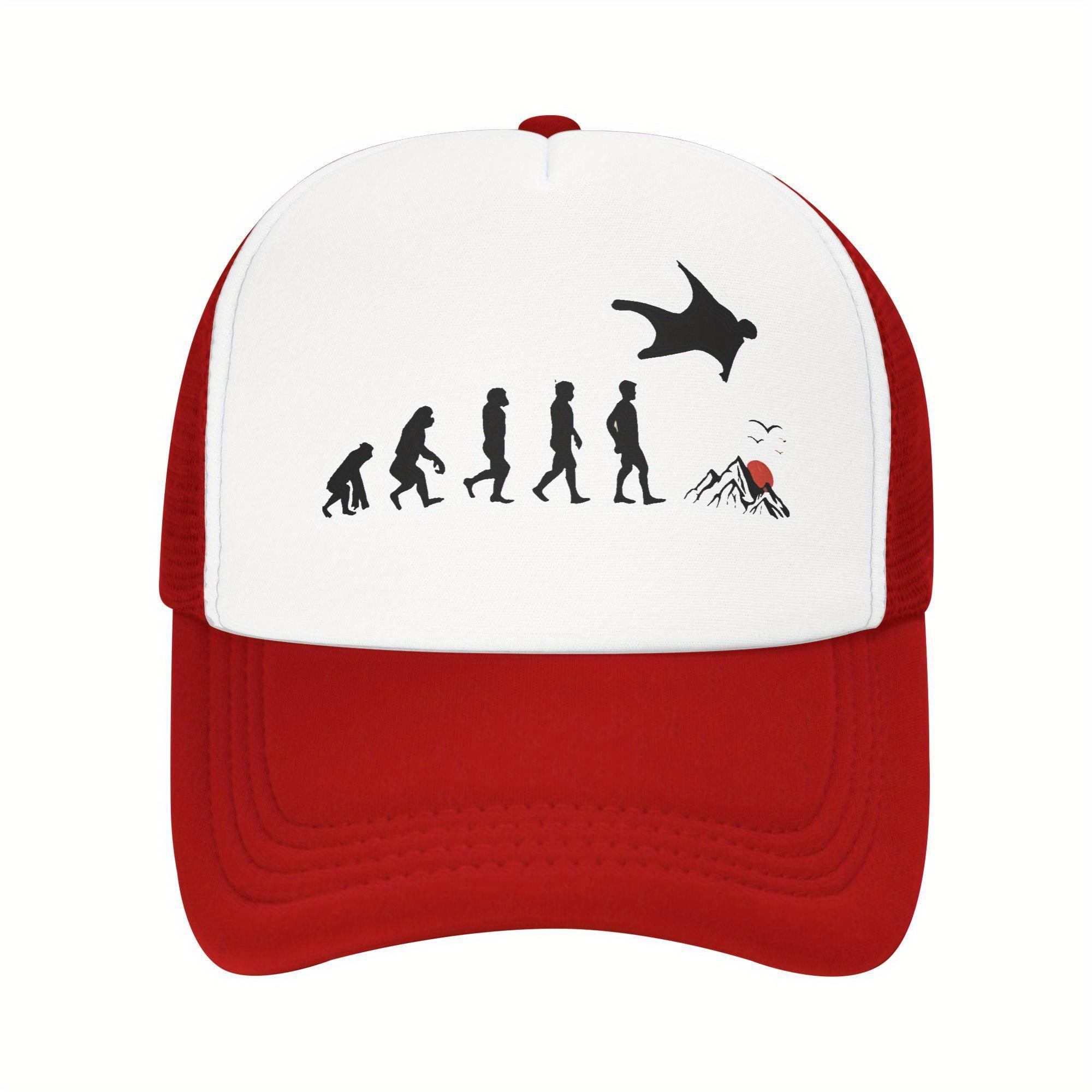 

Крылатый Костюм Полет Эволюция Тракер Шляпа Полиэстер Сетка Регулируемая Бейсболка для Мужчин Женщин Повседневная One Size