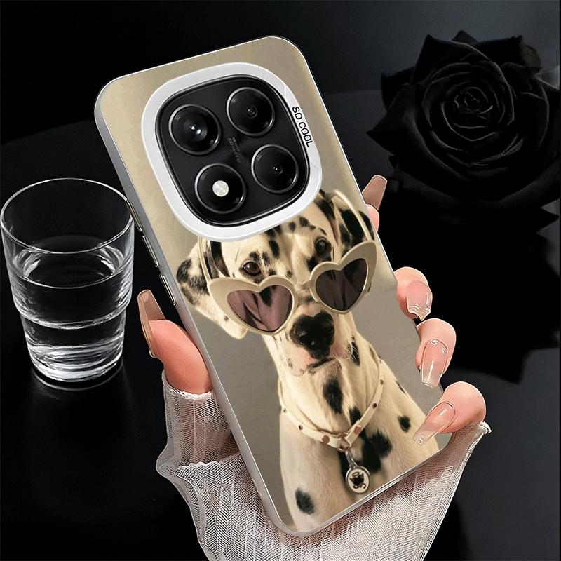 Dalmatian Cute Dog Shockproof Phone Case for Xiaomi Redmi Note 15 14 13 12 Pro Plus 11 11S 11T 5G Cover Anti Fall Fundas