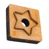 Star Leather Cutting Die Wooden Base Incisive Steel Blade Multifunctional Leather Die Cutter for Crafts Decors