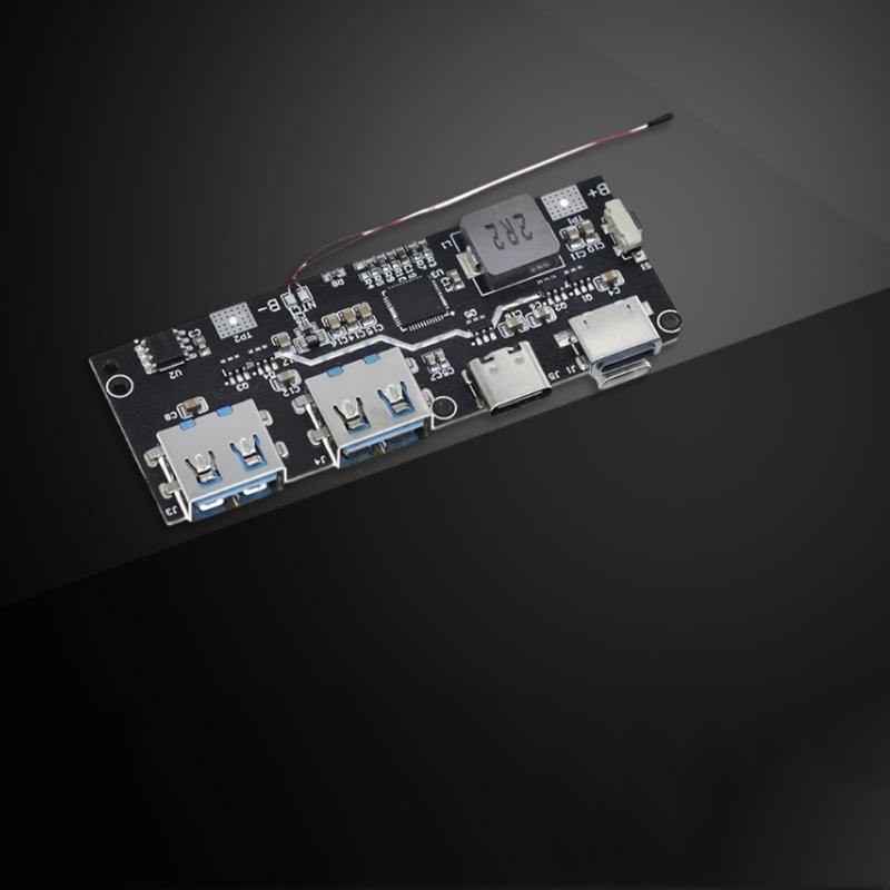 22.5W Bi Directional 5 USB Quick Charging Board Converter Suitable for Mobile Power Supply Module QC4 PD3.0 Input Output