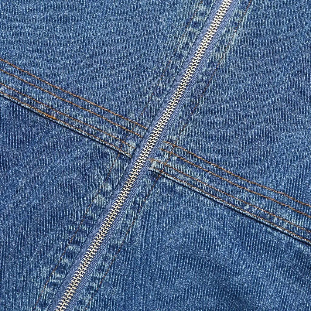 Damska kurtka jeansowa z kapturem, luźna i swobodna, jesienna