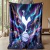 Tottenham Hotspur Theme Blanket Soft Flannel Blanket Plush Throw Blanket Cozy Sofa Bed Blanket for Home Decor