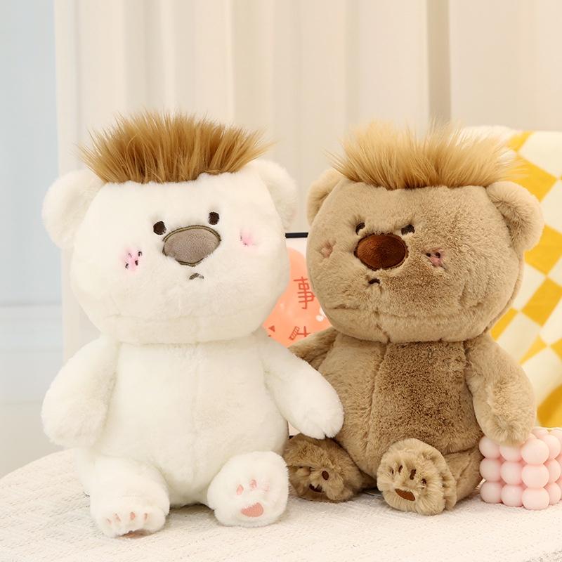 Little Cucu Cute Teddy Bear Plush Toy With Unique Design Perfect For Gift And Pillow 2kg Weight