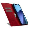 LC.IMEEKE For iPhone 17 Air Case Wallet Microfiber Leather Phone Cover