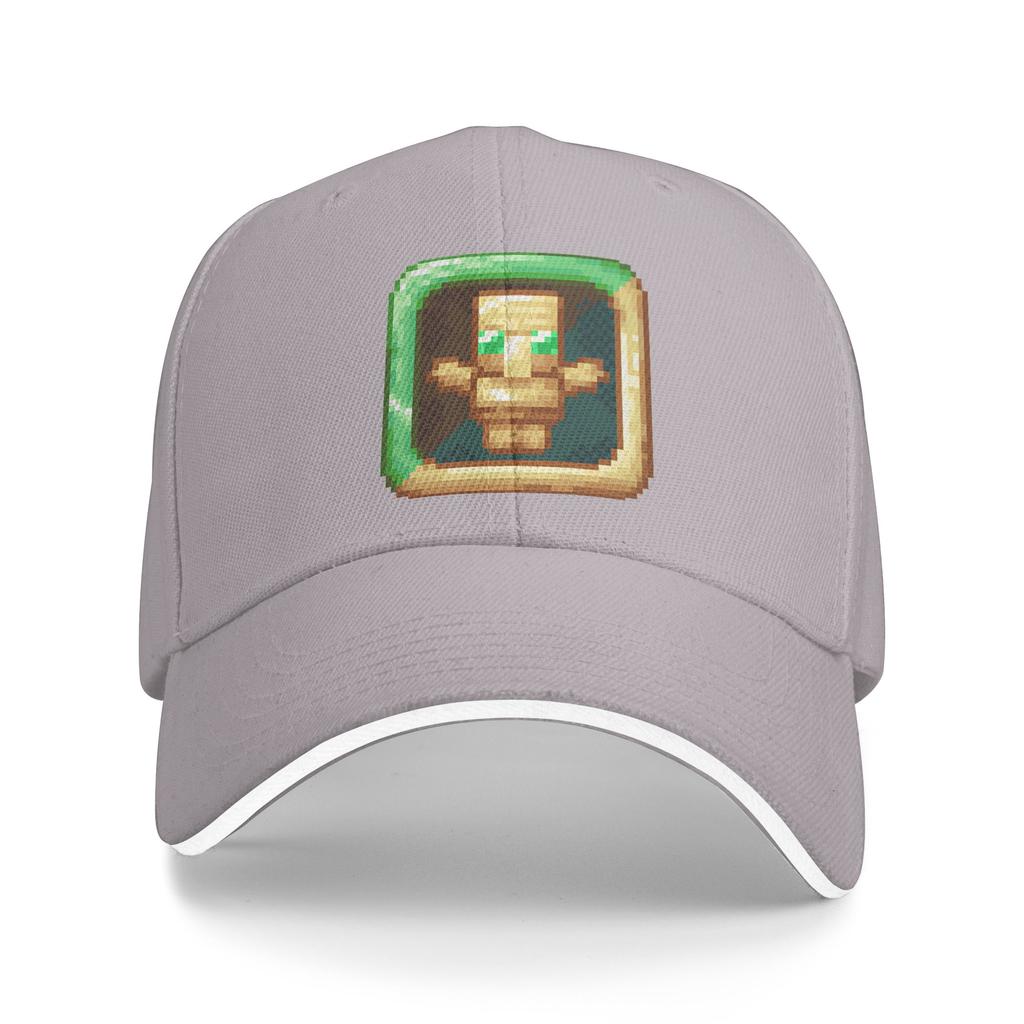 Totem of Undying Game Baseball Caps Casual Pixel Art Gold Sandwich Hats for Unisex Women Adjustable Dad Hat Travel Gift
