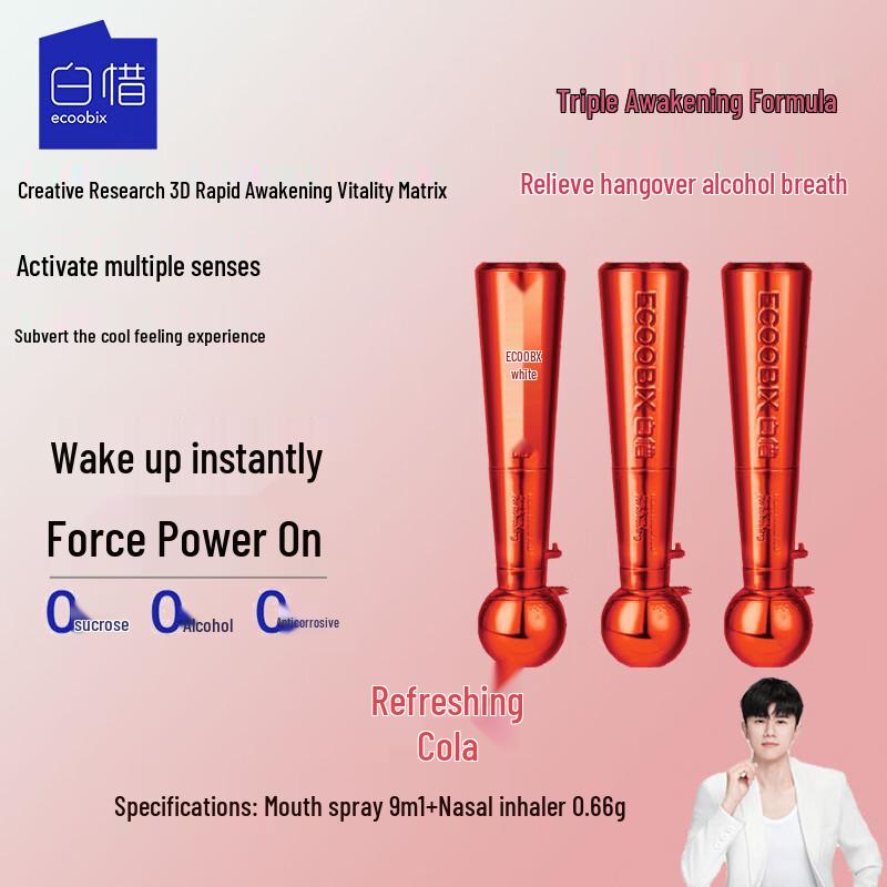 Baixi Quick Awake Nasal Inhaler & Oral Spray