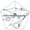 340-Piece Stainless Steel Wire Rope Kit with 304 Stainless Steel Thimbles, Ferrules, Double Hole Aluminum Sleeves, and Figure 8 Rigging